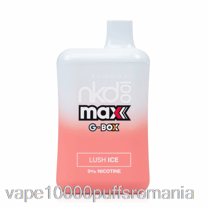 Vape Romania Gbox X Naked 100 5500 Gheata Luxurianta De Unica Folosinta